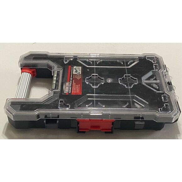 Ironton Portable Storage Case with 6 Compartments — 14 1/4in.W x 9in.D x 2 - Picture 4 of 9